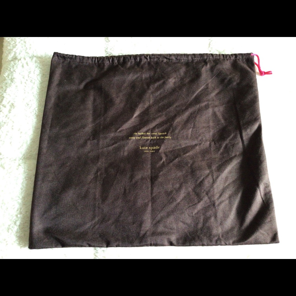 Kate Spade New York Cotton Oversized Drawstring Dustbag